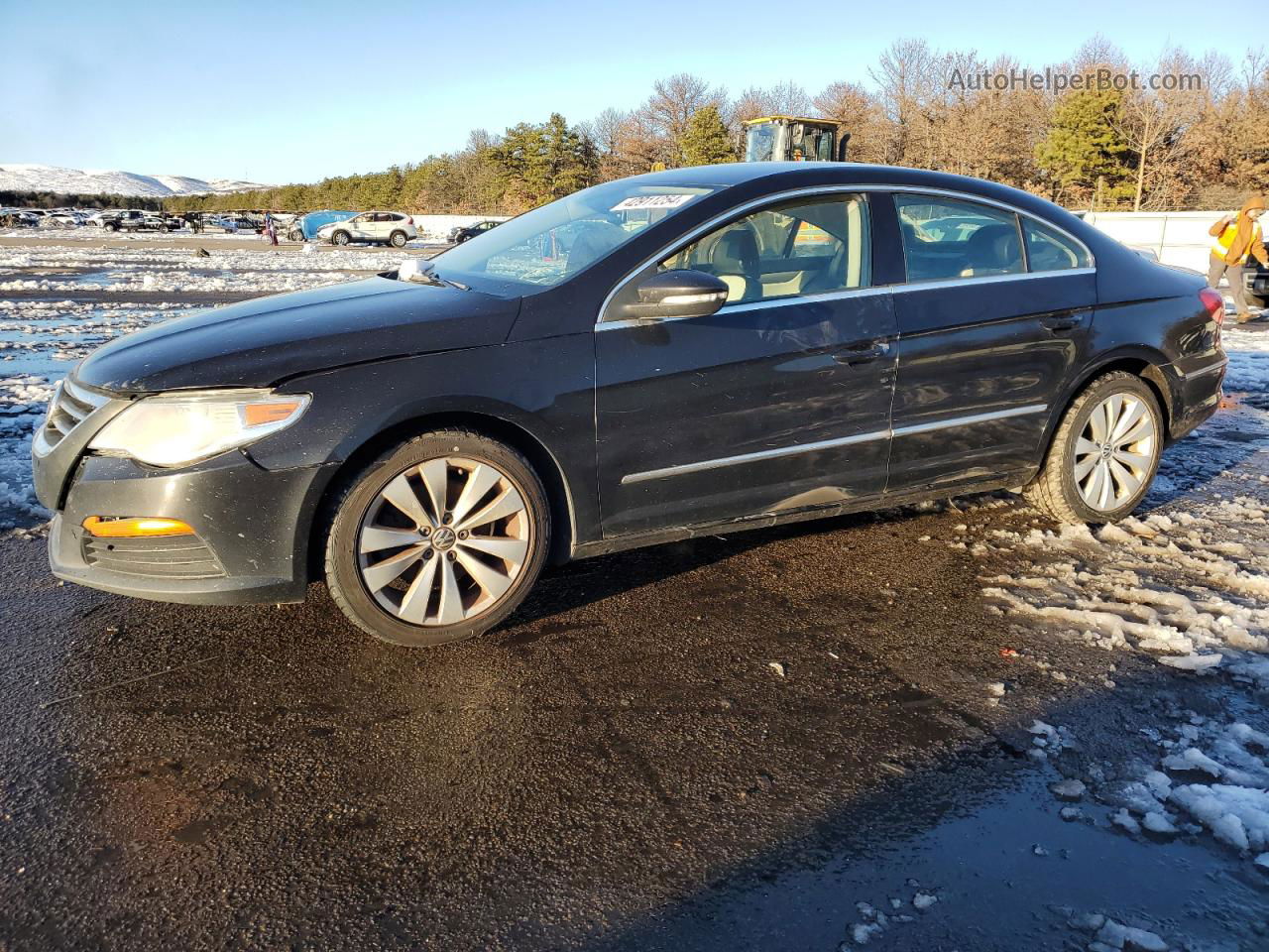 2012 Volkswagen Cc Sport Black vin: WVWMP7AN1CE546121