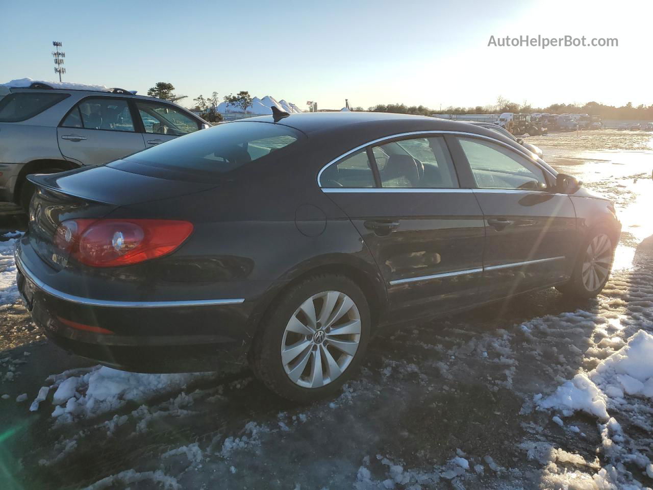 2012 Volkswagen Cc Sport Black vin: WVWMP7AN1CE546121