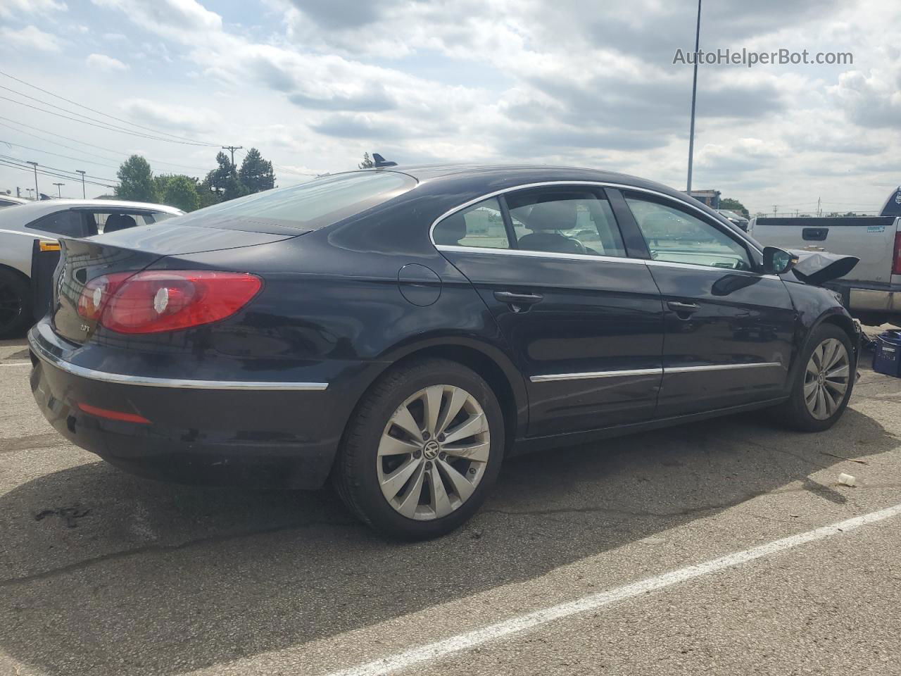 2012 Volkswagen Cc Sport Blue vin: WVWMP7AN1CE549665