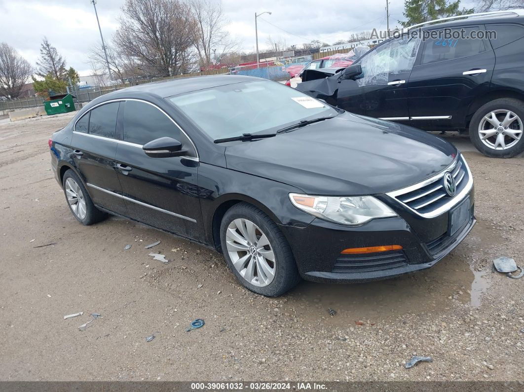 2012 Volkswagen Cc R-line/sport Black vin: WVWMP7AN2CE516559