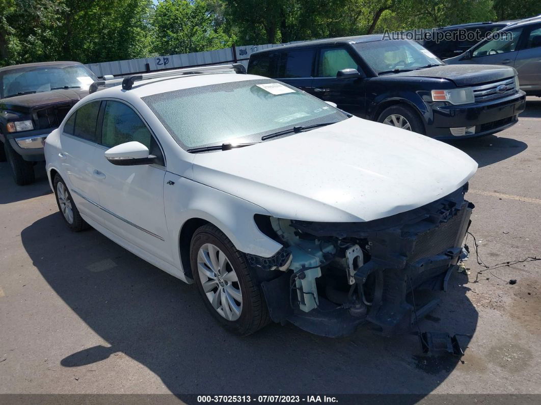 2012 Volkswagen Cc R-line White vin: WVWMP7AN2CE526606