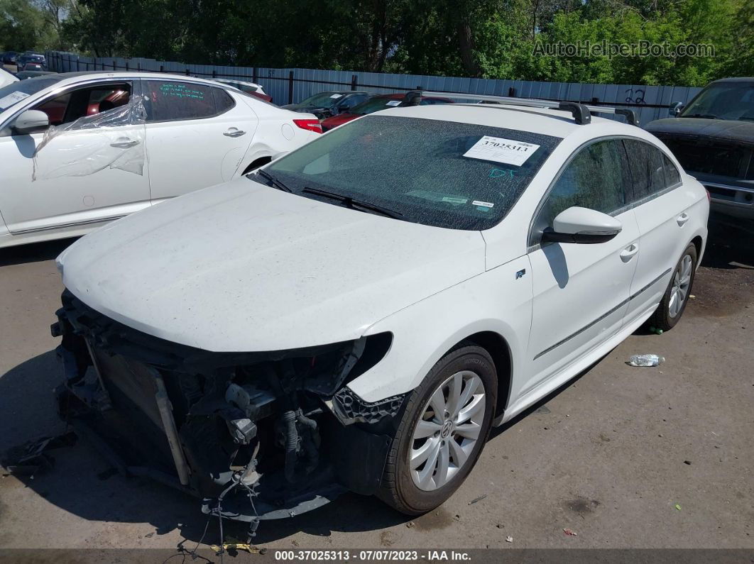 2012 Volkswagen Cc R-line White vin: WVWMP7AN2CE526606