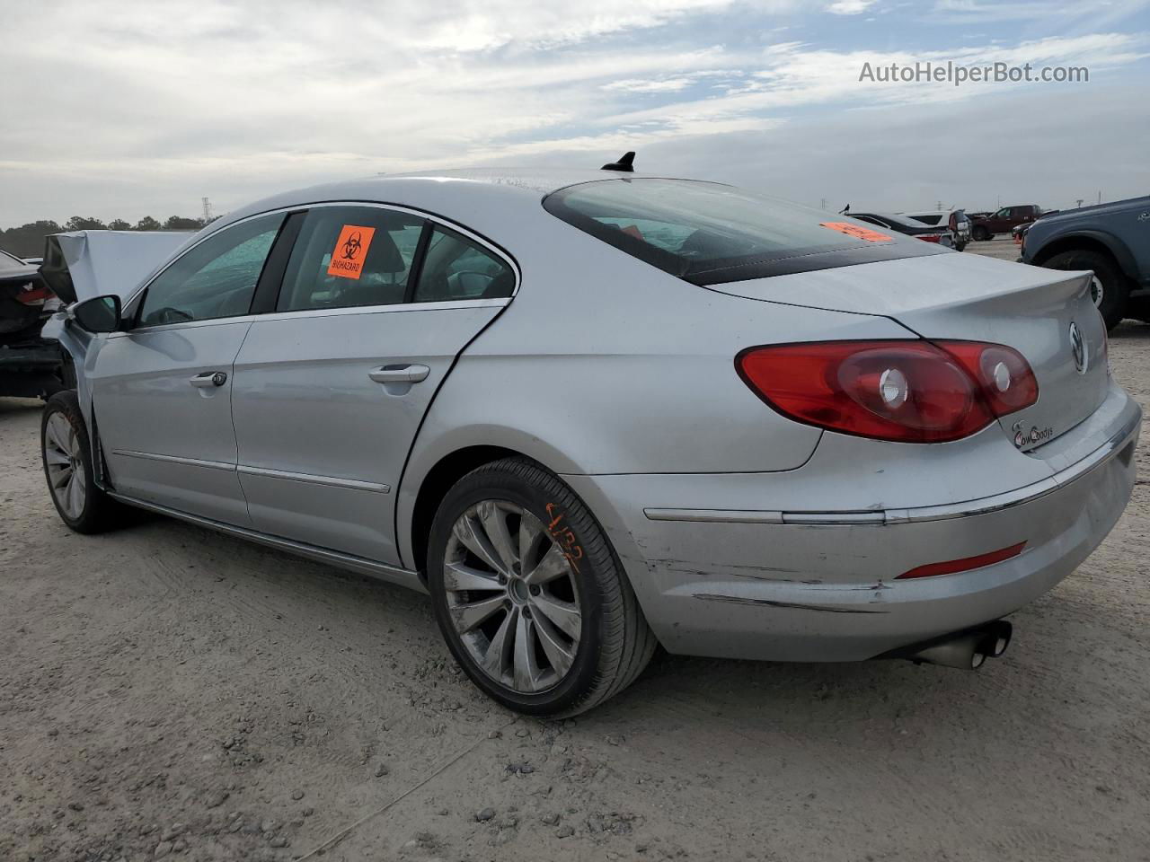 2012 Volkswagen Cc Sport Silver vin: WVWMP7AN2CE539419