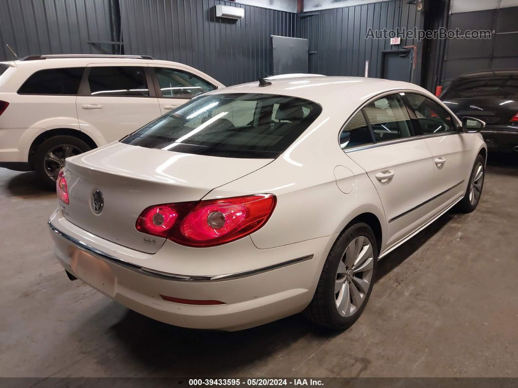 2012 Volkswagen Cc Sport Белый vin: WVWMP7AN3CE515162