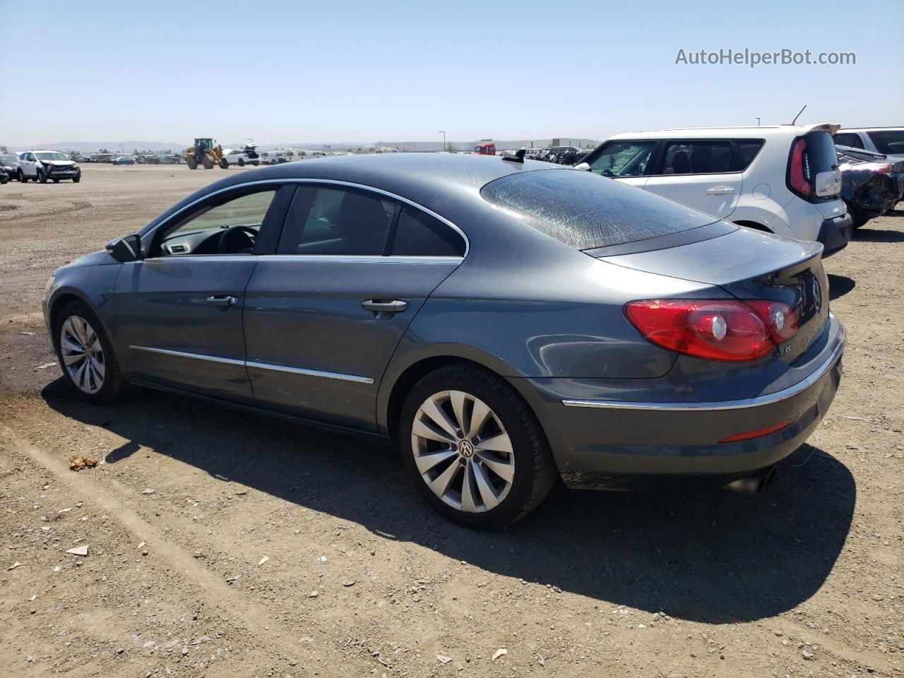 2012 Volkswagen Cc Sport Gray vin: WVWMP7AN3CE516571