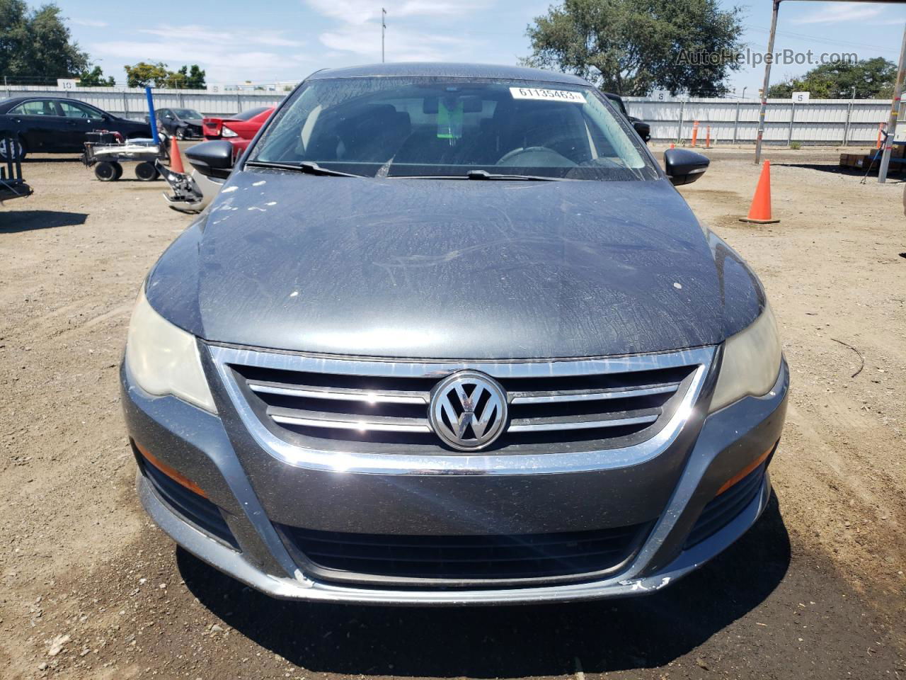 2012 Volkswagen Cc Sport Gray vin: WVWMP7AN3CE516571