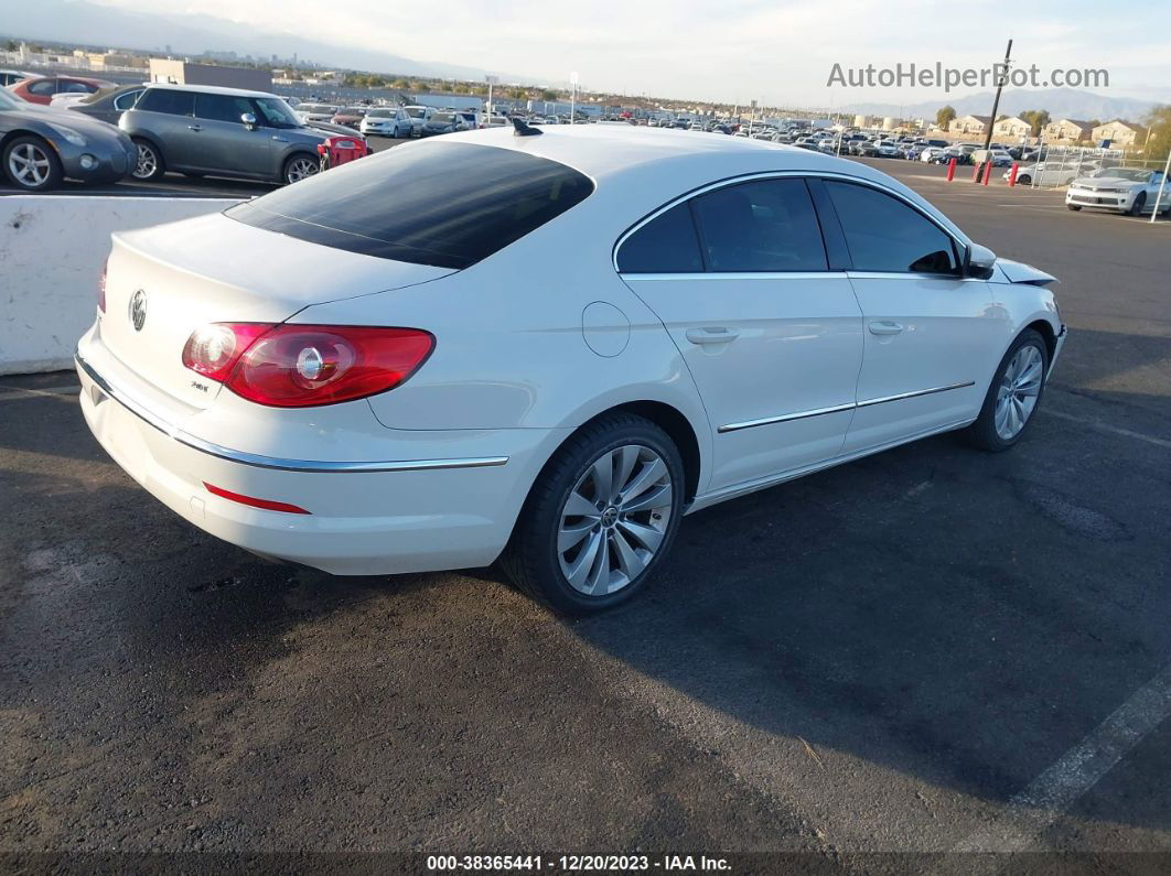 2012 Volkswagen Cc Sport White vin: WVWMP7AN3CE526355