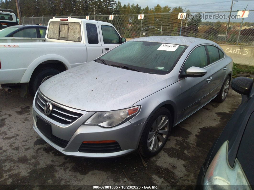 2012 Volkswagen Cc Sport Pzev Silver vin: WVWMP7AN3CE526680