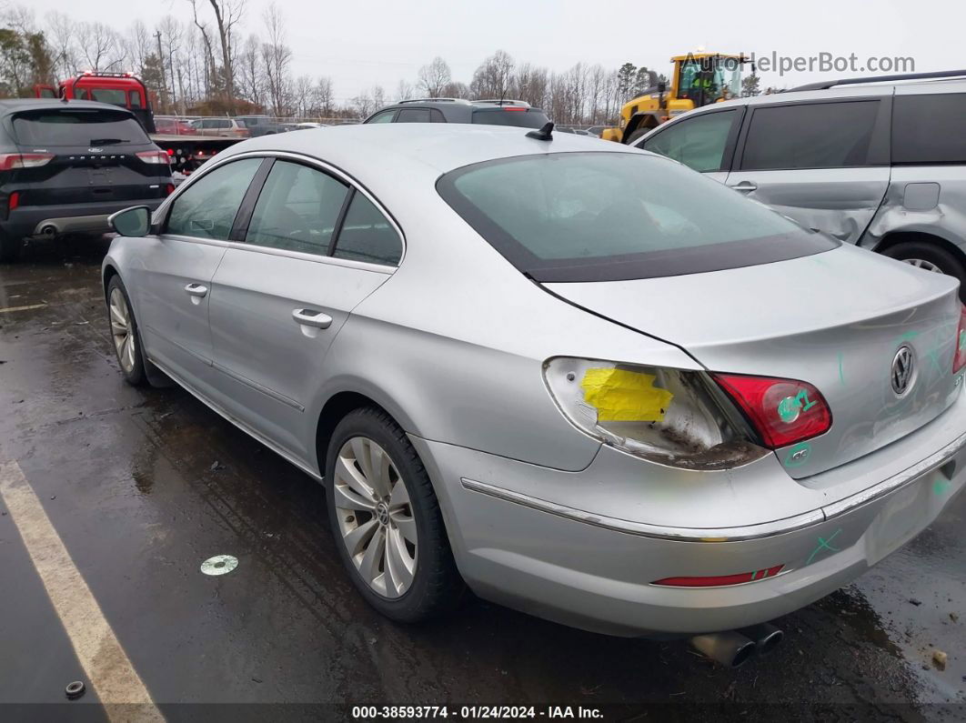 2012 Volkswagen Cc Sport Silver vin: WVWMP7AN3CE543477