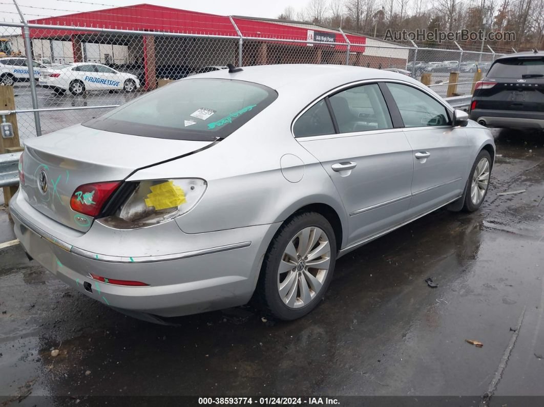 2012 Volkswagen Cc Sport Silver vin: WVWMP7AN3CE543477