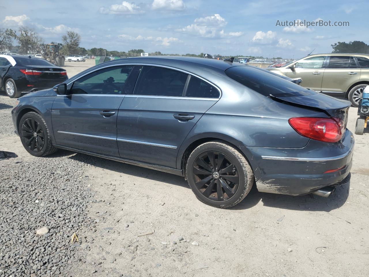 2012 Volkswagen Cc Sport Gray vin: WVWMP7AN4CE501271