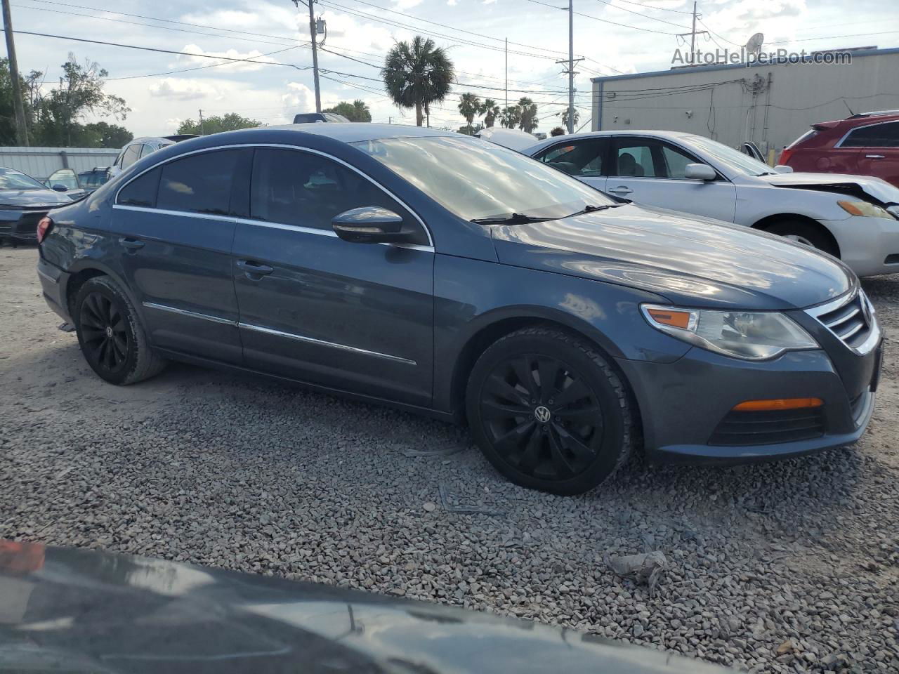 2012 Volkswagen Cc Sport Gray vin: WVWMP7AN4CE501271