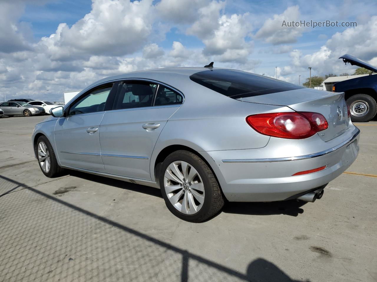 2012 Volkswagen Cc Sport Silver vin: WVWMP7AN4CE503876