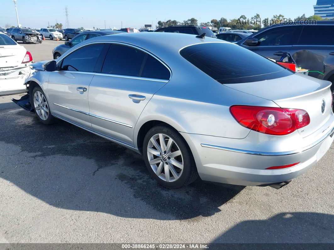 2012 Volkswagen Cc Sport Silver vin: WVWMP7AN4CE506552