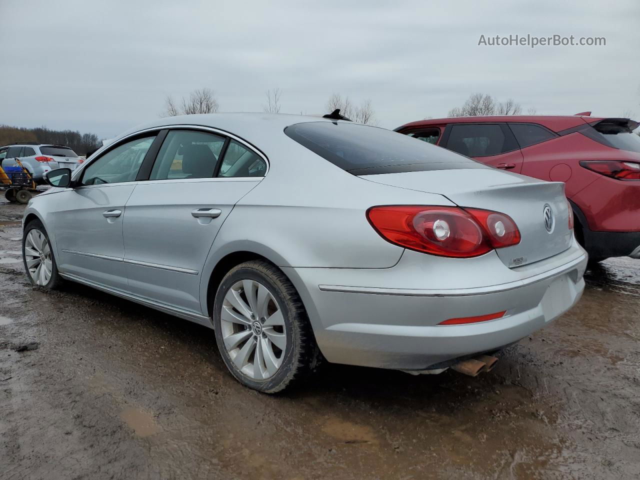 2012 Volkswagen Cc Sport Silver vin: WVWMP7AN4CE507572