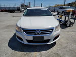 2012 Volkswagen Cc Sport White vin: WVWMP7AN4CE537753