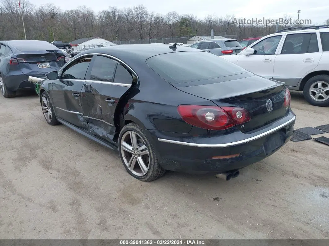 2012 Volkswagen Cc R-line Black vin: WVWMP7AN4CE543438