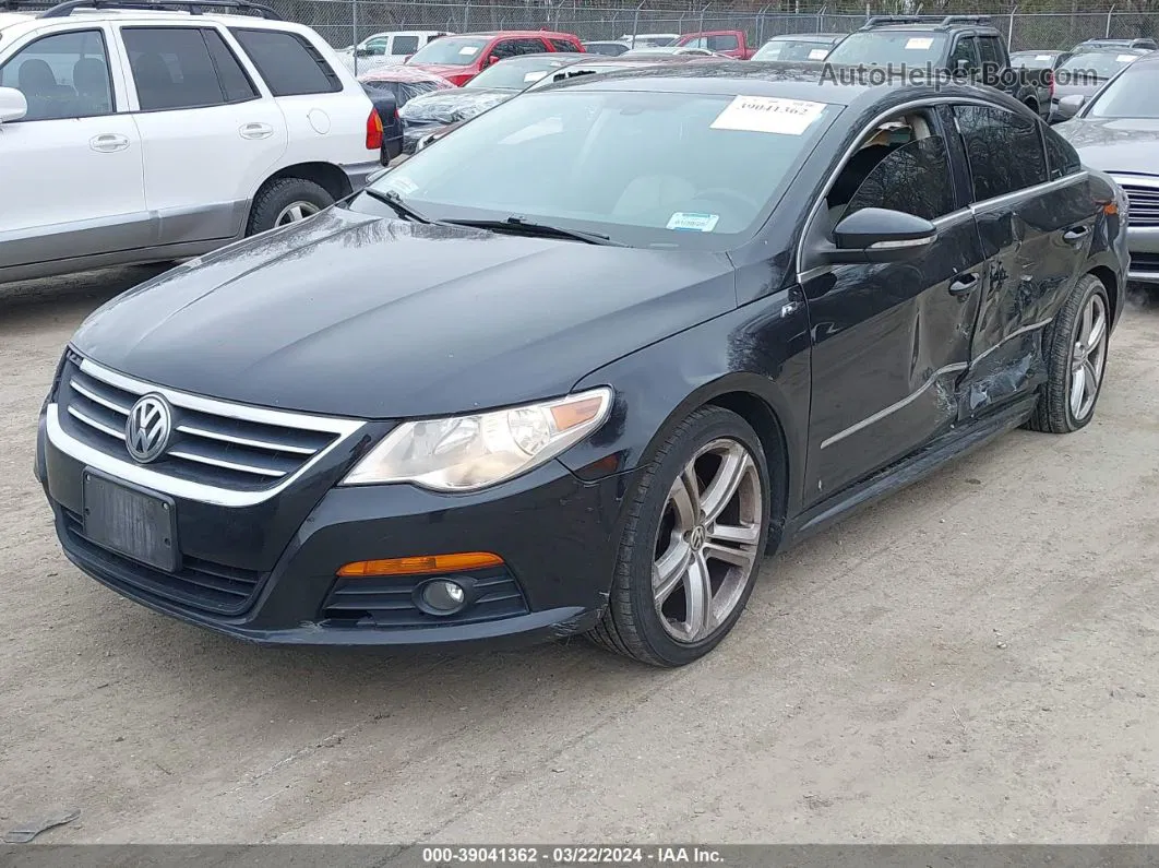 2012 Volkswagen Cc R-line Black vin: WVWMP7AN4CE543438