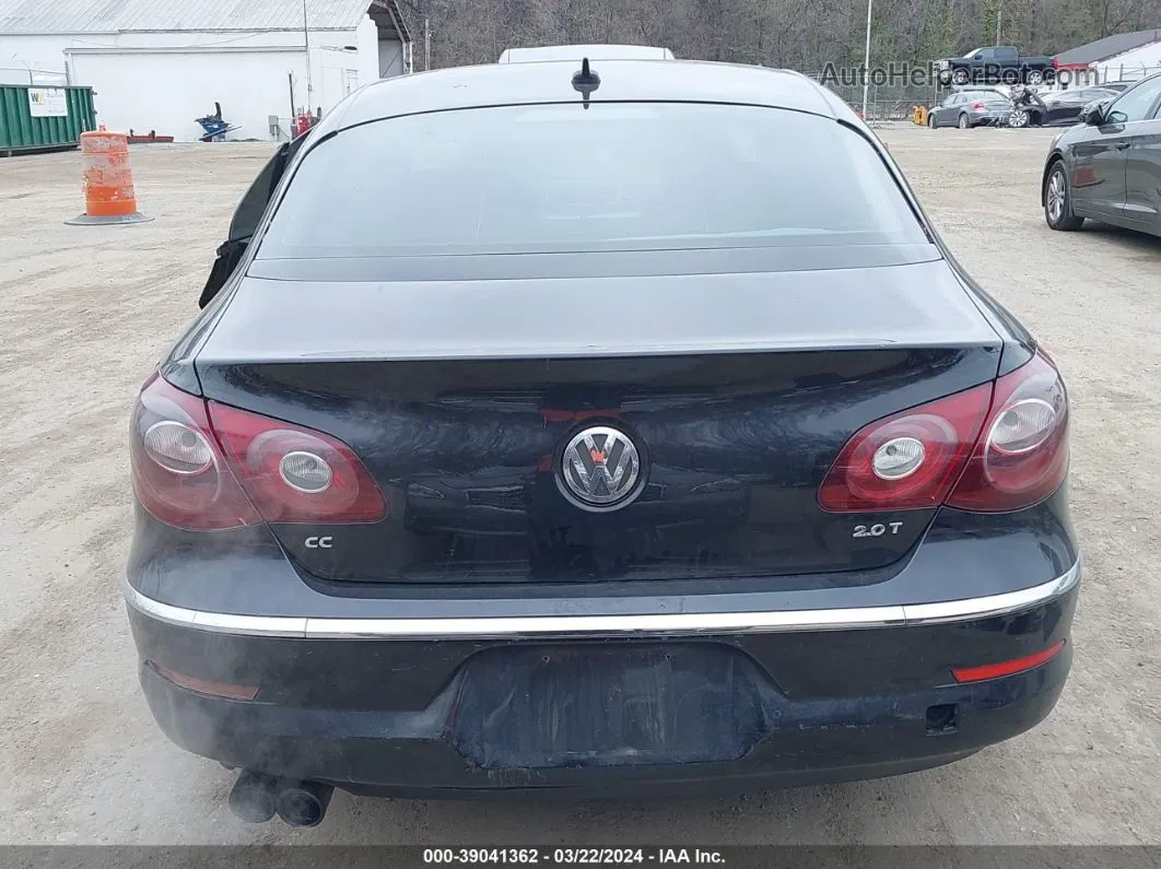 2012 Volkswagen Cc R-line Black vin: WVWMP7AN4CE543438