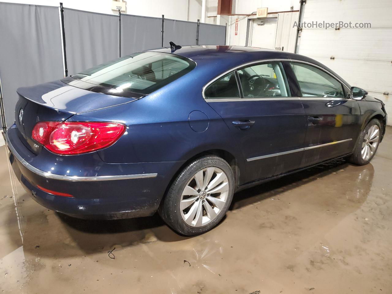 2012 Volkswagen Cc Sport Синий vin: WVWMP7AN4CE546131