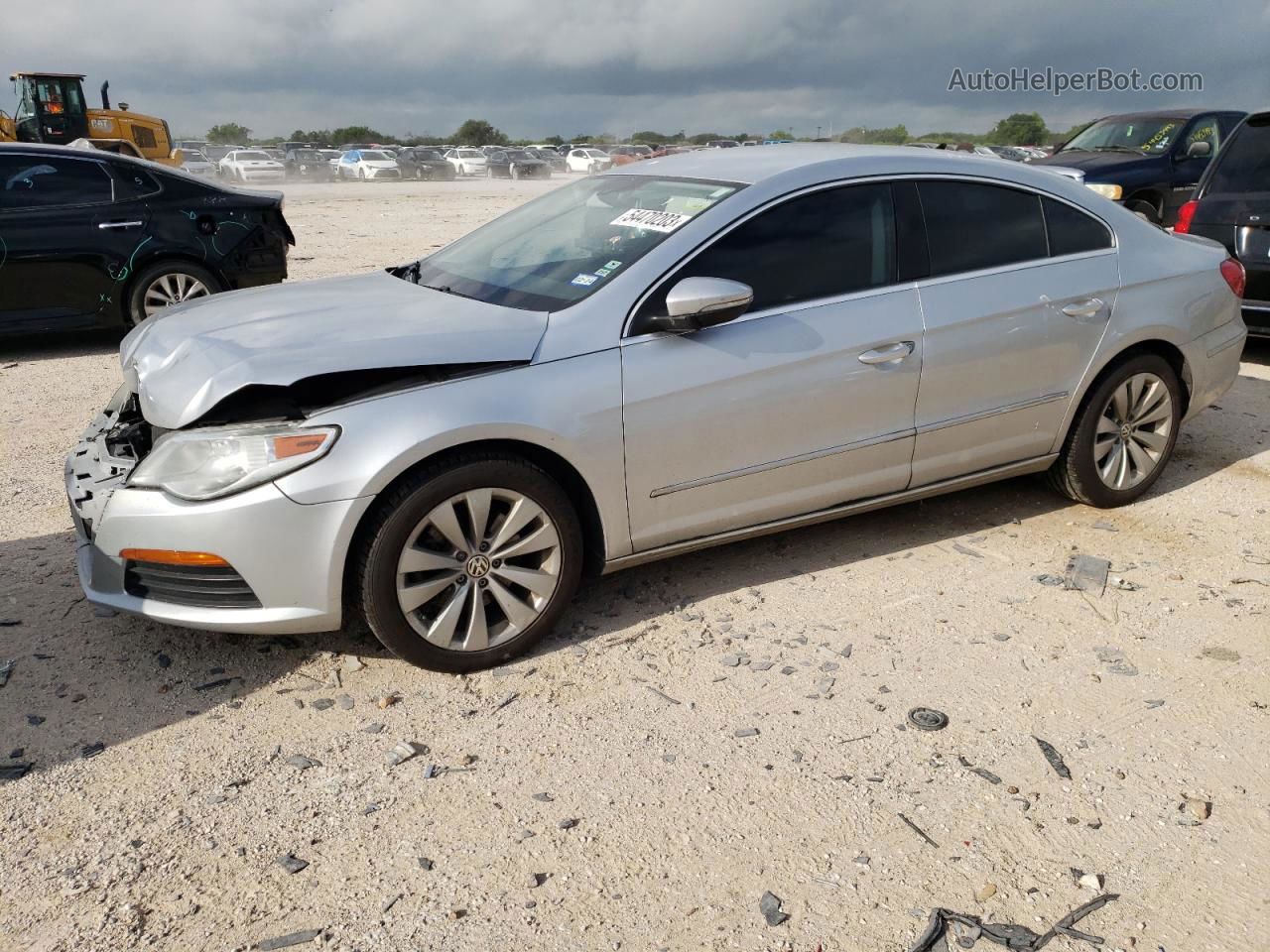 2012 Volkswagen Cc Sport Silver vin: WVWMP7AN4CE546226