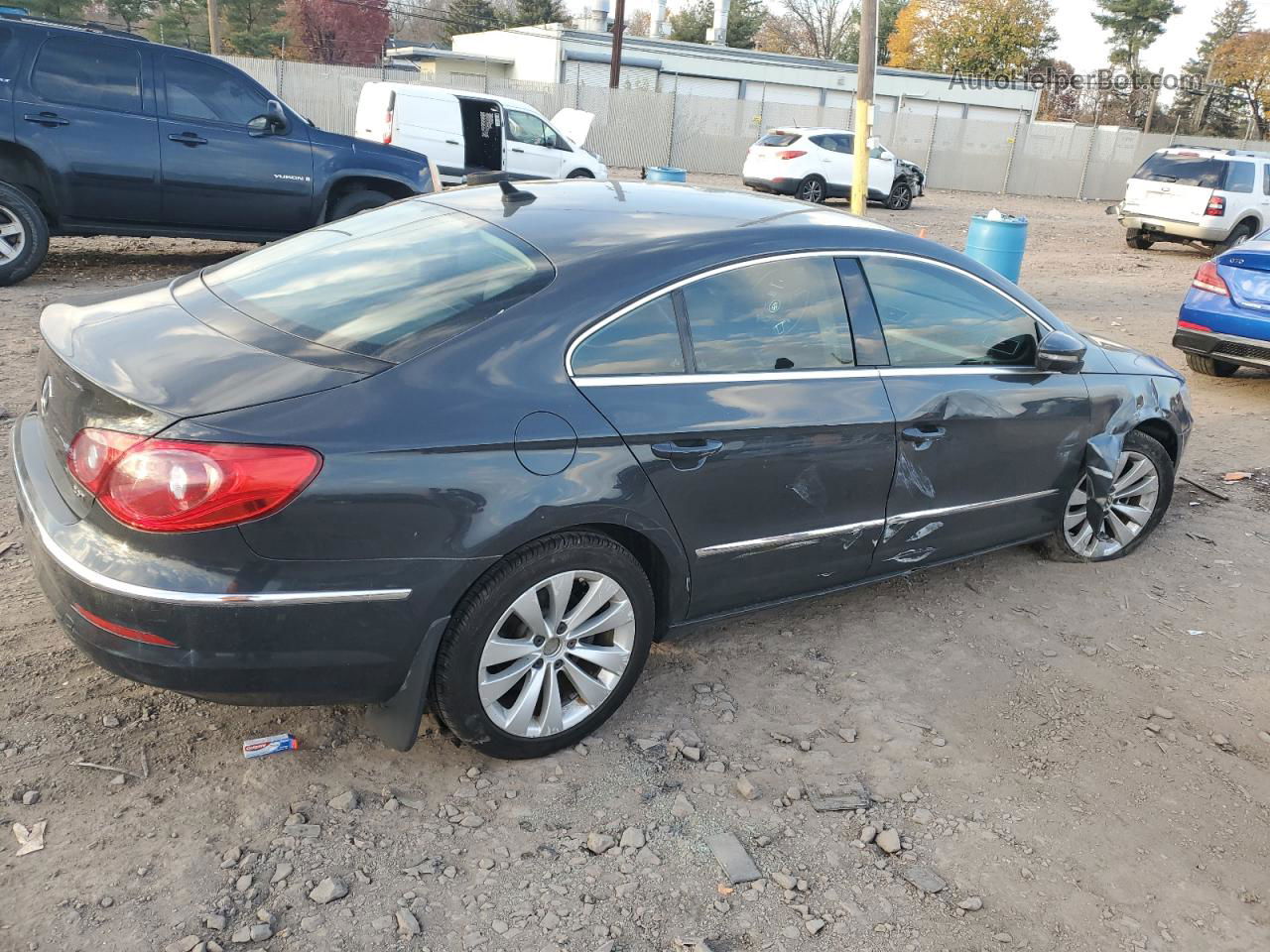 2012 Volkswagen Cc Sport Charcoal vin: WVWMP7AN5CE503045