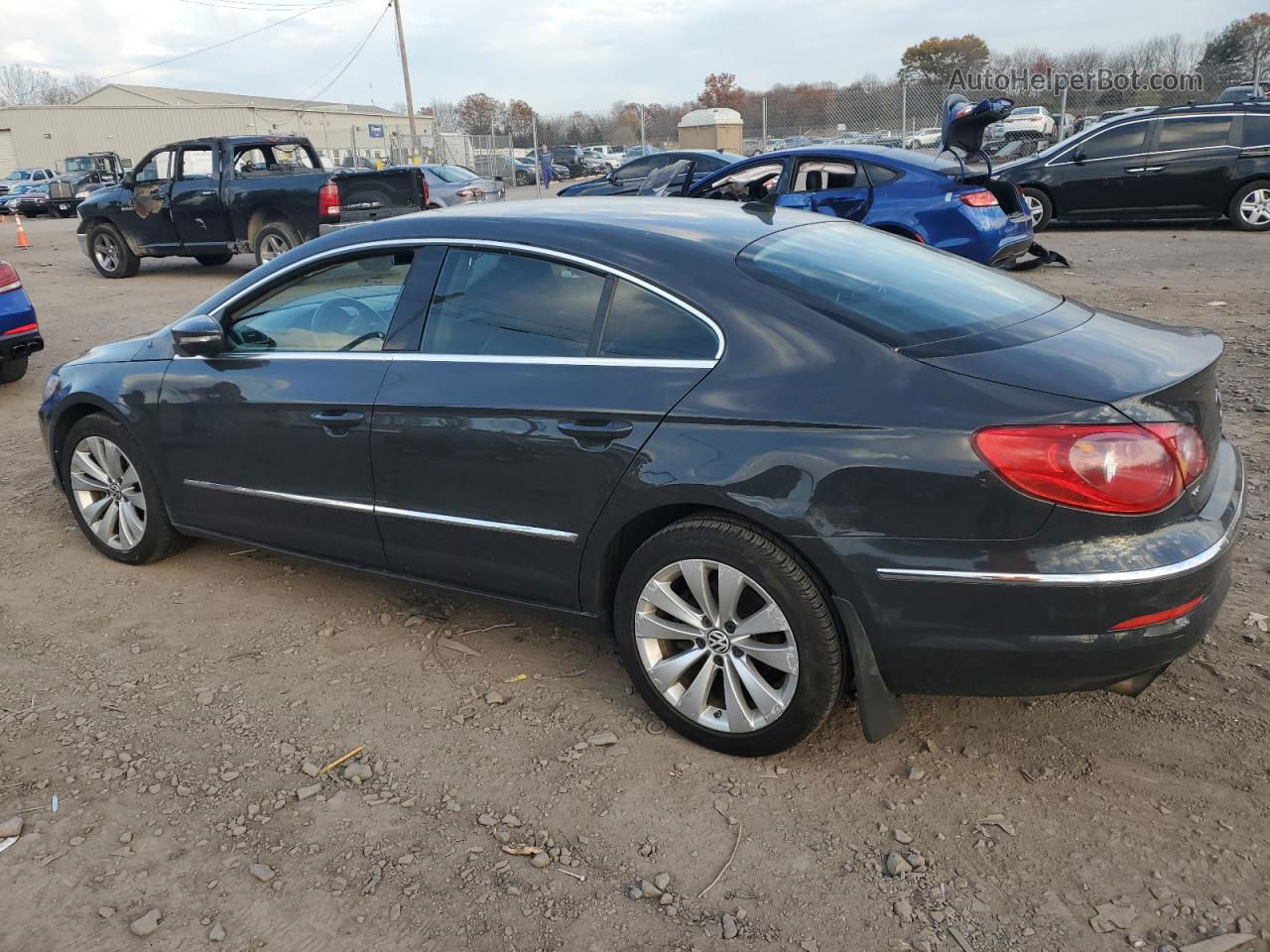 2012 Volkswagen Cc Sport Угольный vin: WVWMP7AN5CE503045