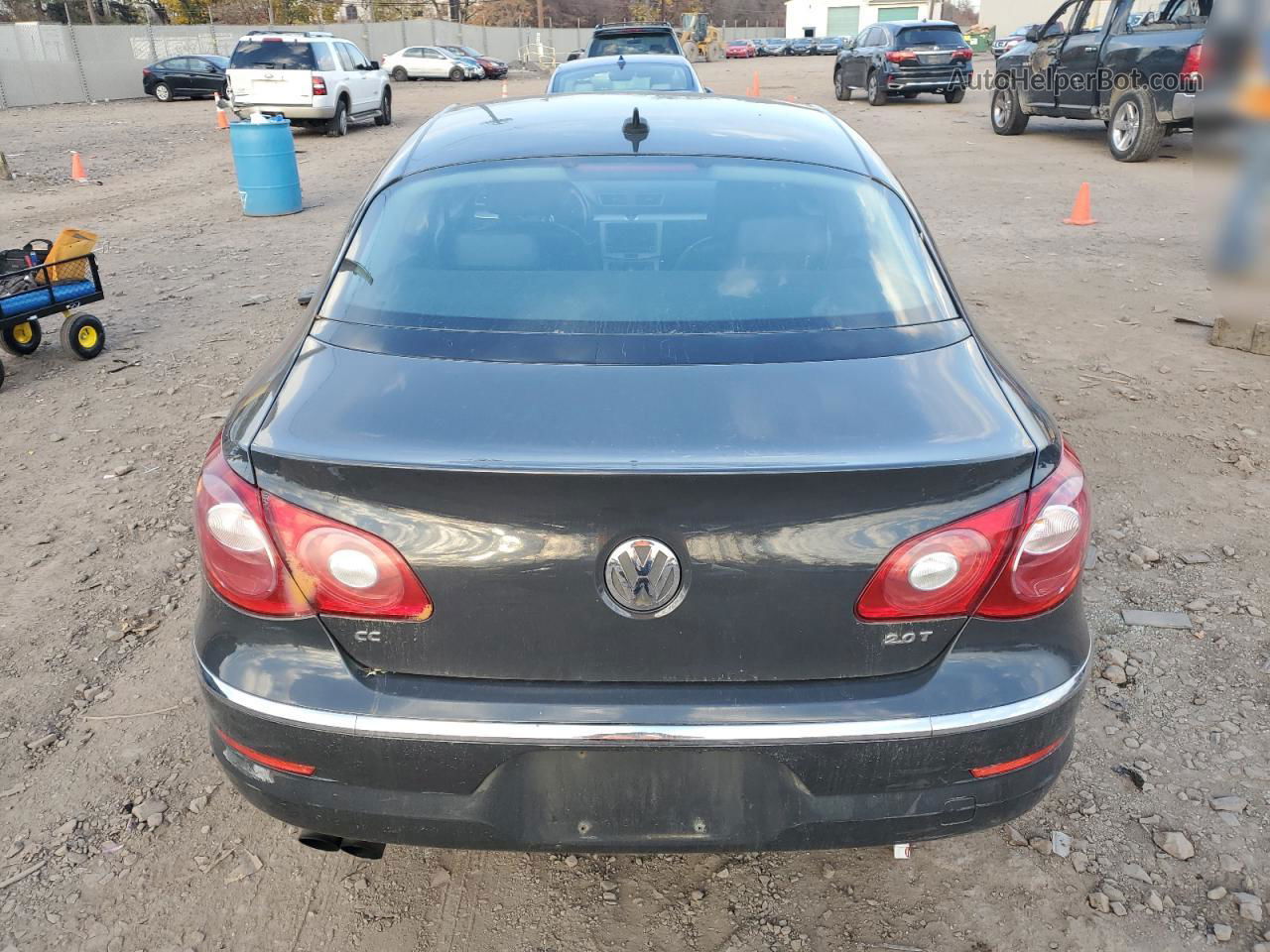 2012 Volkswagen Cc Sport Charcoal vin: WVWMP7AN5CE503045