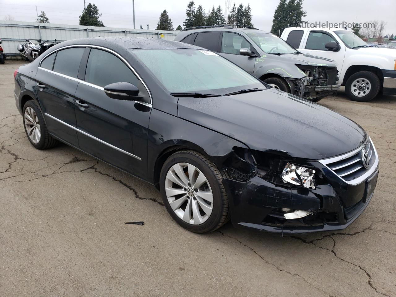 2012 Volkswagen Cc Sport Gray vin: WVWMP7AN5CE512229