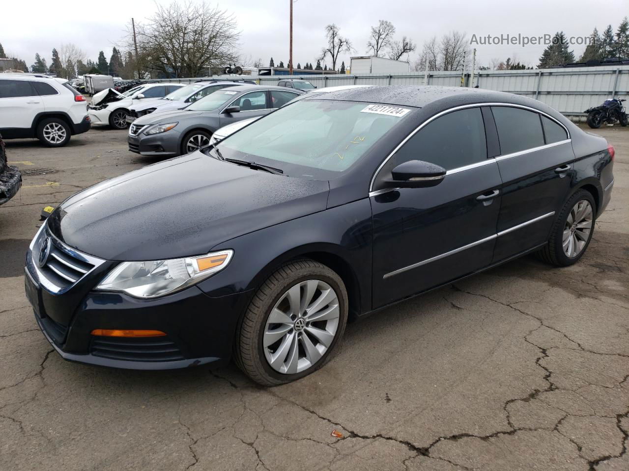 2012 Volkswagen Cc Sport Gray vin: WVWMP7AN5CE512229