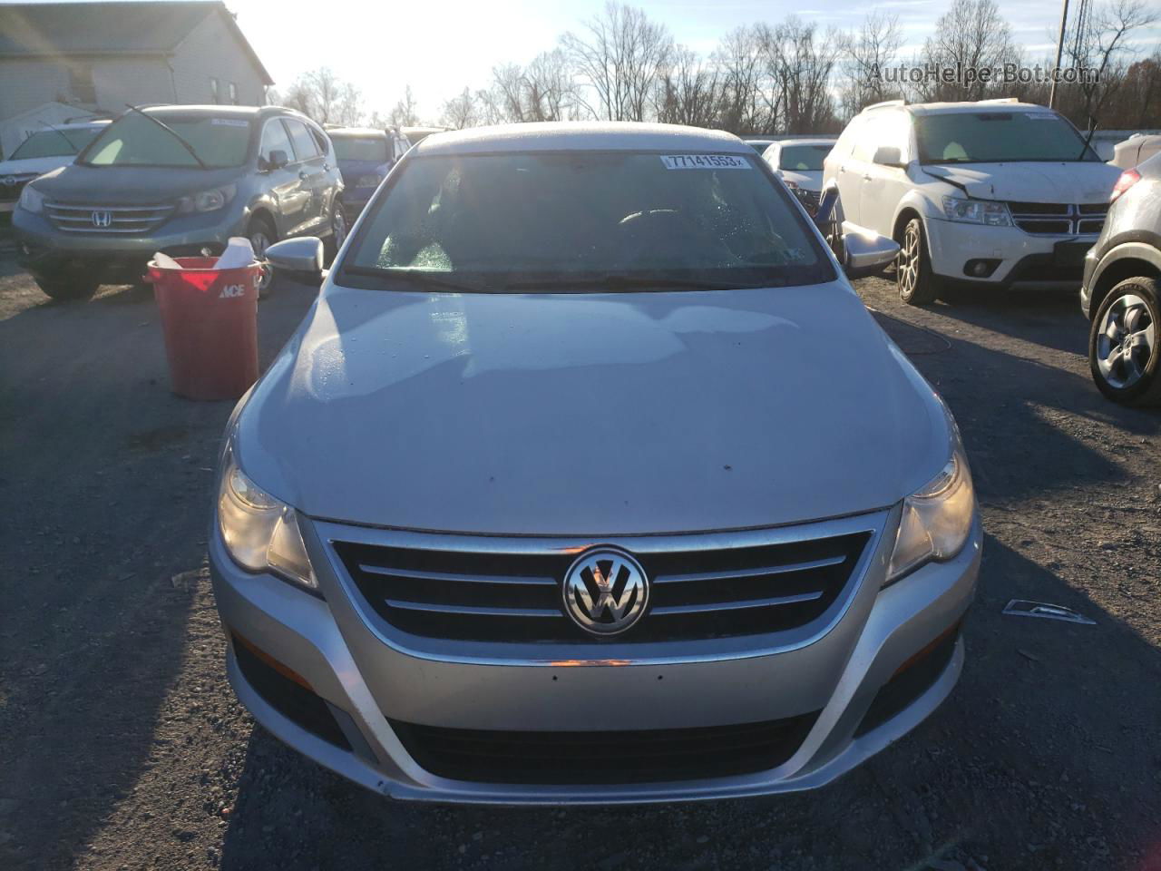 2012 Volkswagen Cc Sport Silver vin: WVWMP7AN5CE520105