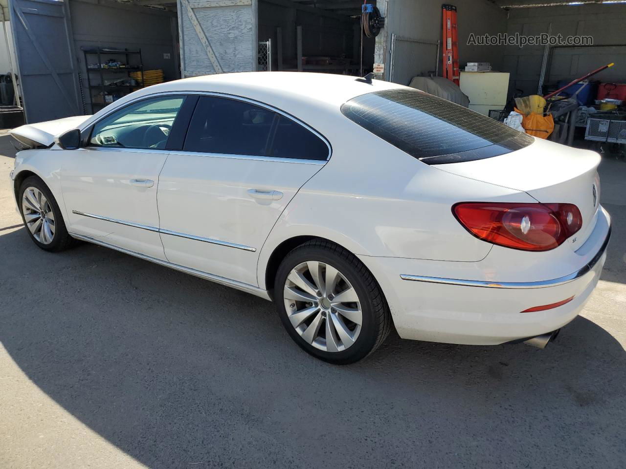 2012 Volkswagen Cc Sport White vin: WVWMP7AN5CE535316