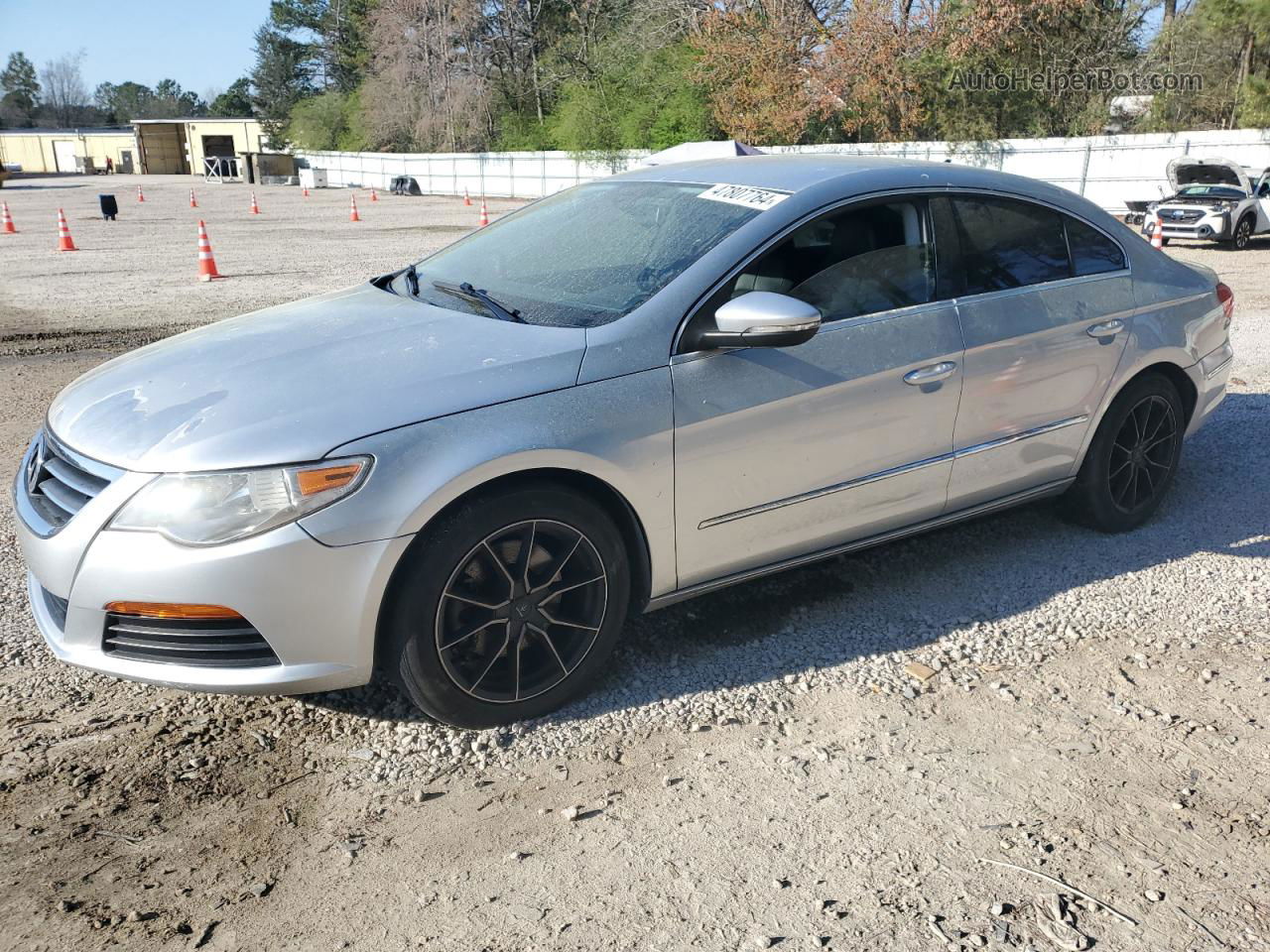 2012 Volkswagen Cc Sport Silver vin: WVWMP7AN5CE542038