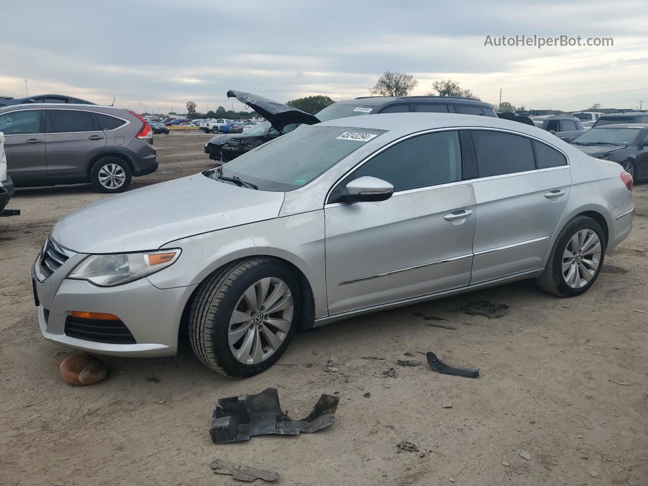 2012 Volkswagen Cc Sport Серебряный vin: WVWMP7AN5CE551712