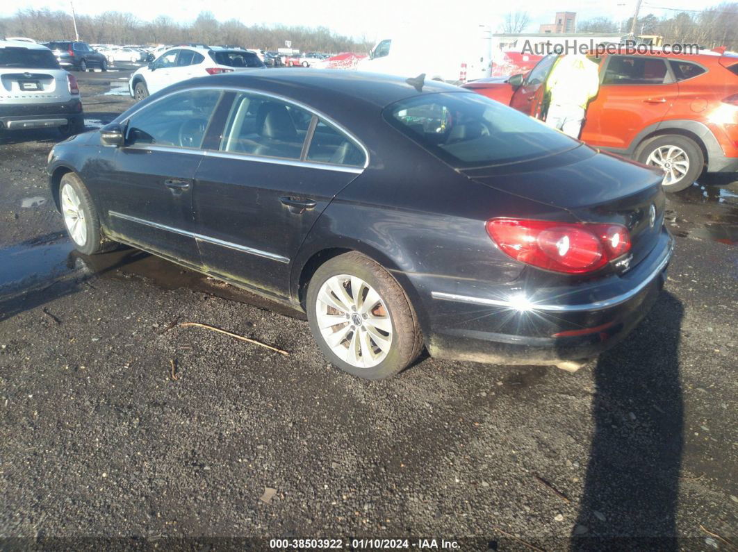 2012 Volkswagen Cc Sport Black vin: WVWMP7AN6CE507699