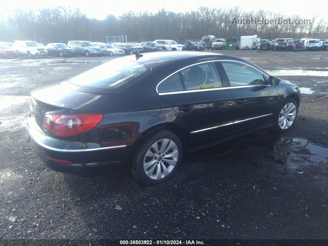 2012 Volkswagen Cc Sport Black vin: WVWMP7AN6CE507699