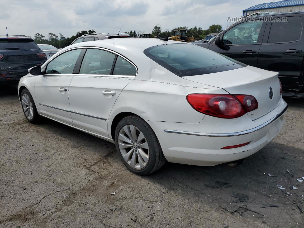 2012 Volkswagen Cc Sport Белый vin: WVWMP7AN6CE508013