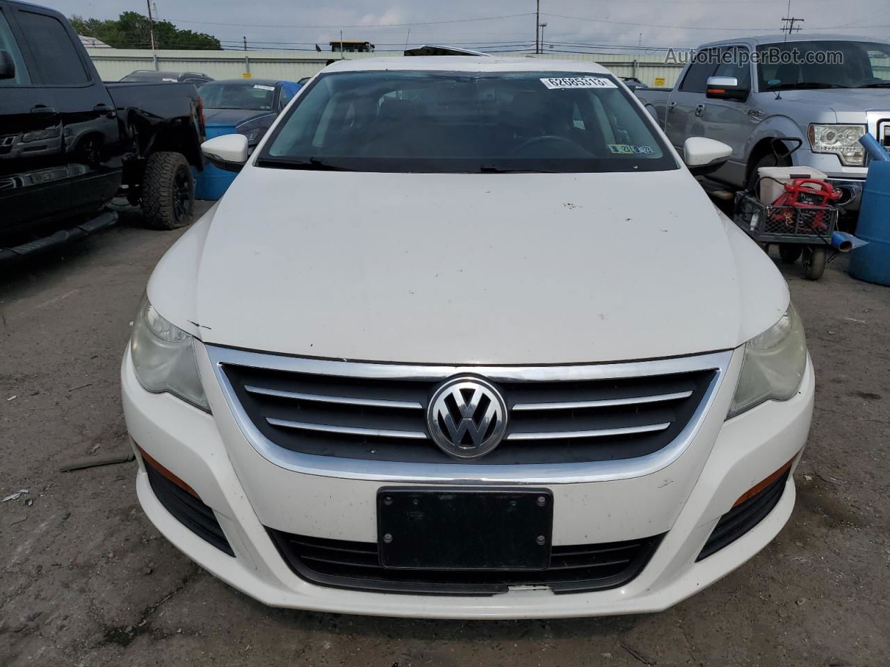 2012 Volkswagen Cc Sport Белый vin: WVWMP7AN6CE508013