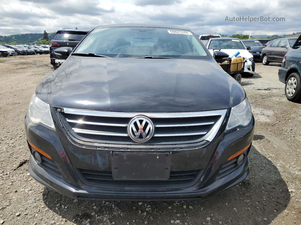 2012 Volkswagen Cc Sport Черный vin: WVWMP7AN6CE511378