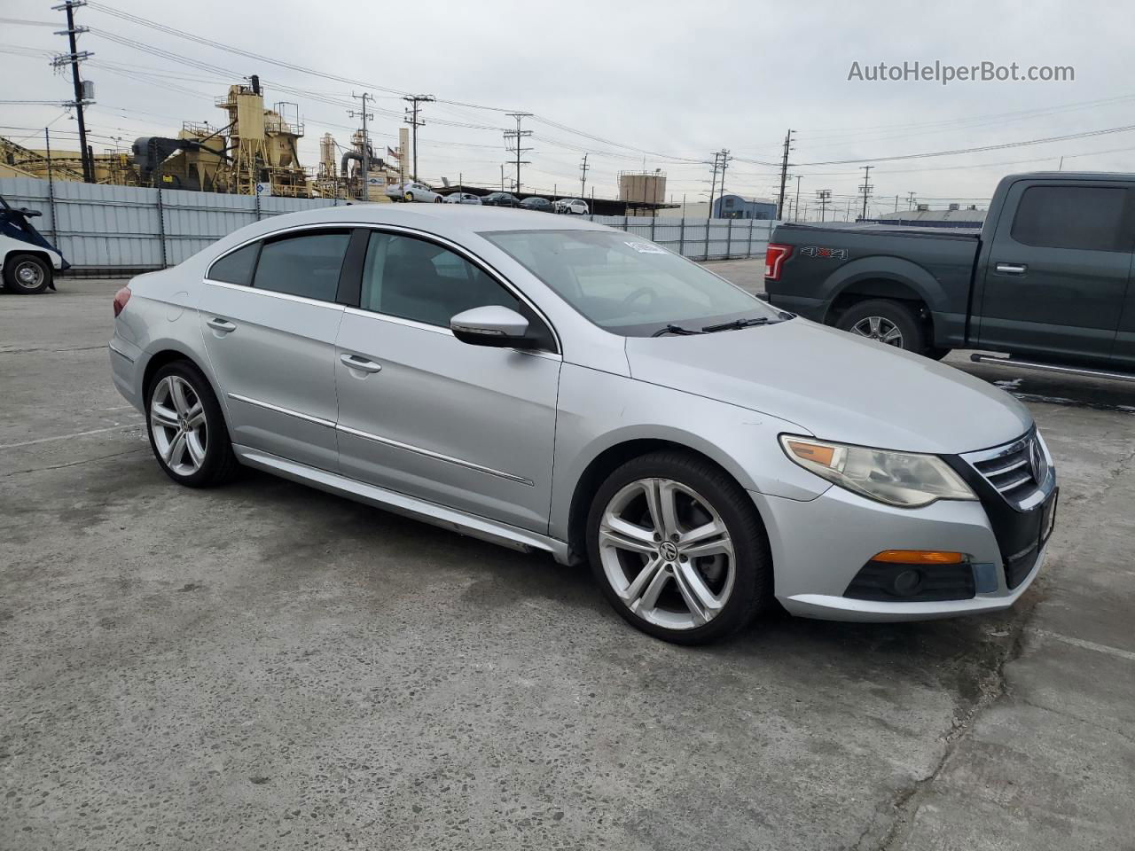 2012 Volkswagen Cc Sport Silver vin: WVWMP7AN6CE513812