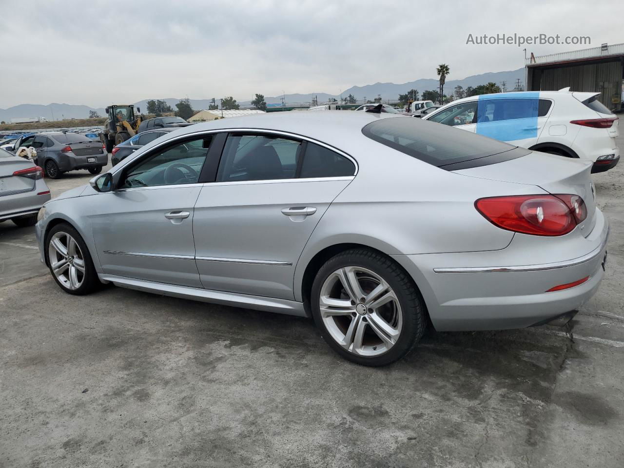 2012 Volkswagen Cc Sport Silver vin: WVWMP7AN6CE513812