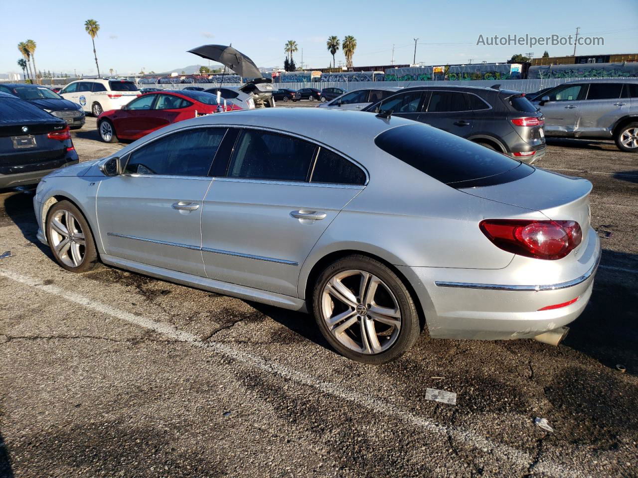 2012 Volkswagen Cc Sport Silver vin: WVWMP7AN6CE546485