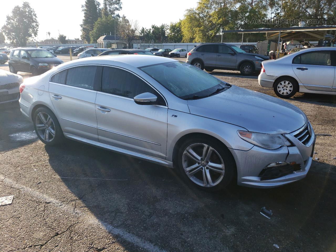 2012 Volkswagen Cc Sport Silver vin: WVWMP7AN6CE546485