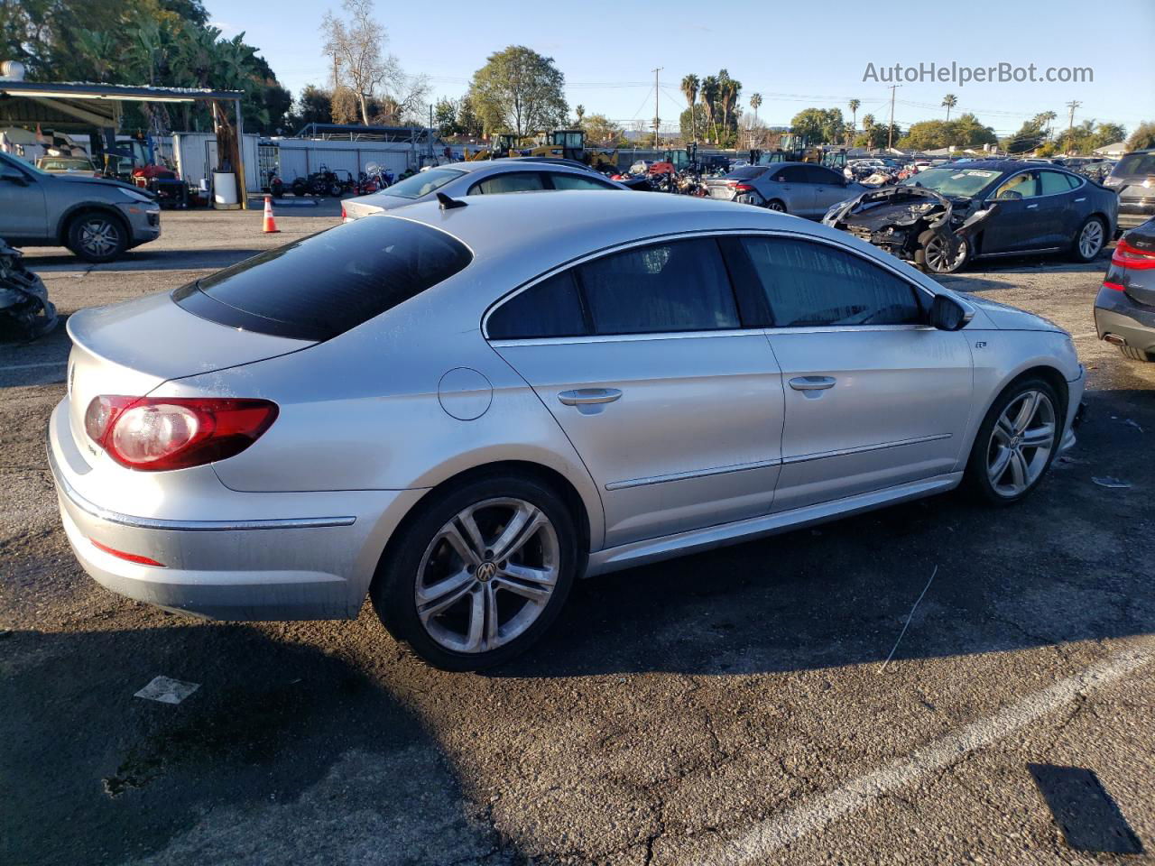 2012 Volkswagen Cc Sport Silver vin: WVWMP7AN6CE546485