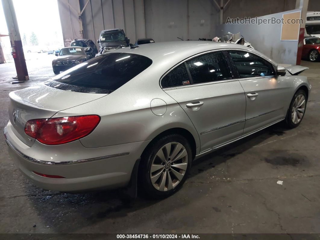 2012 Volkswagen Cc Sport Silver vin: WVWMP7AN7CE505248