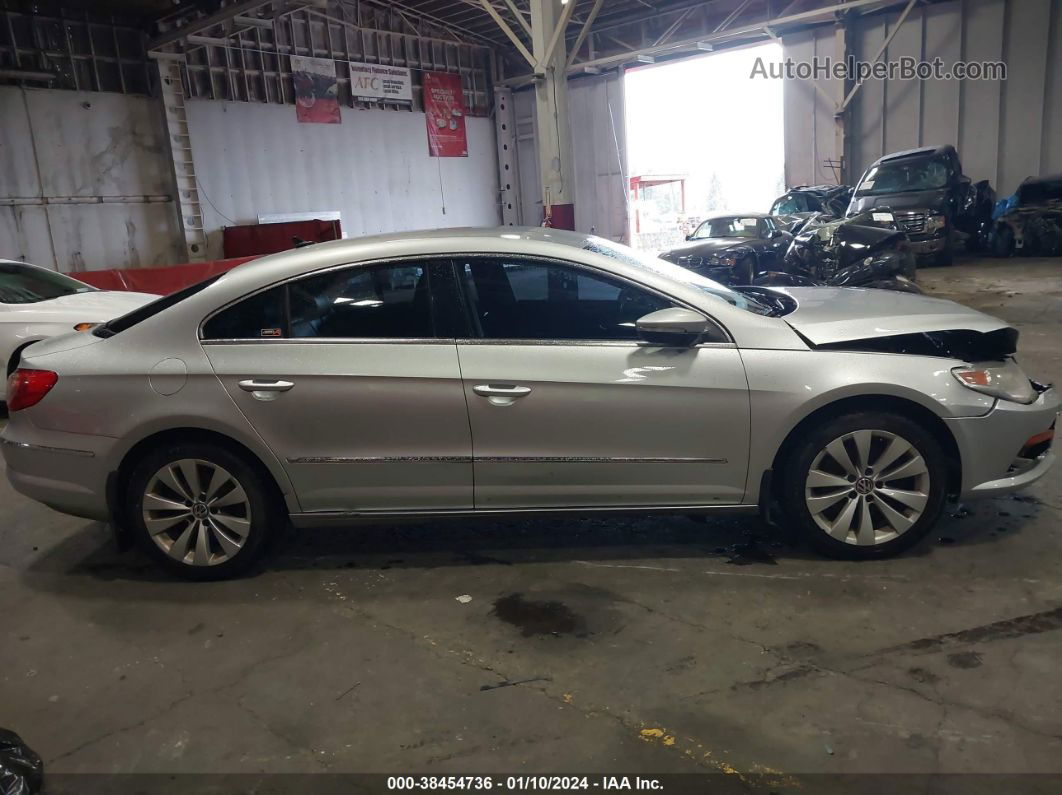 2012 Volkswagen Cc Sport Silver vin: WVWMP7AN7CE505248