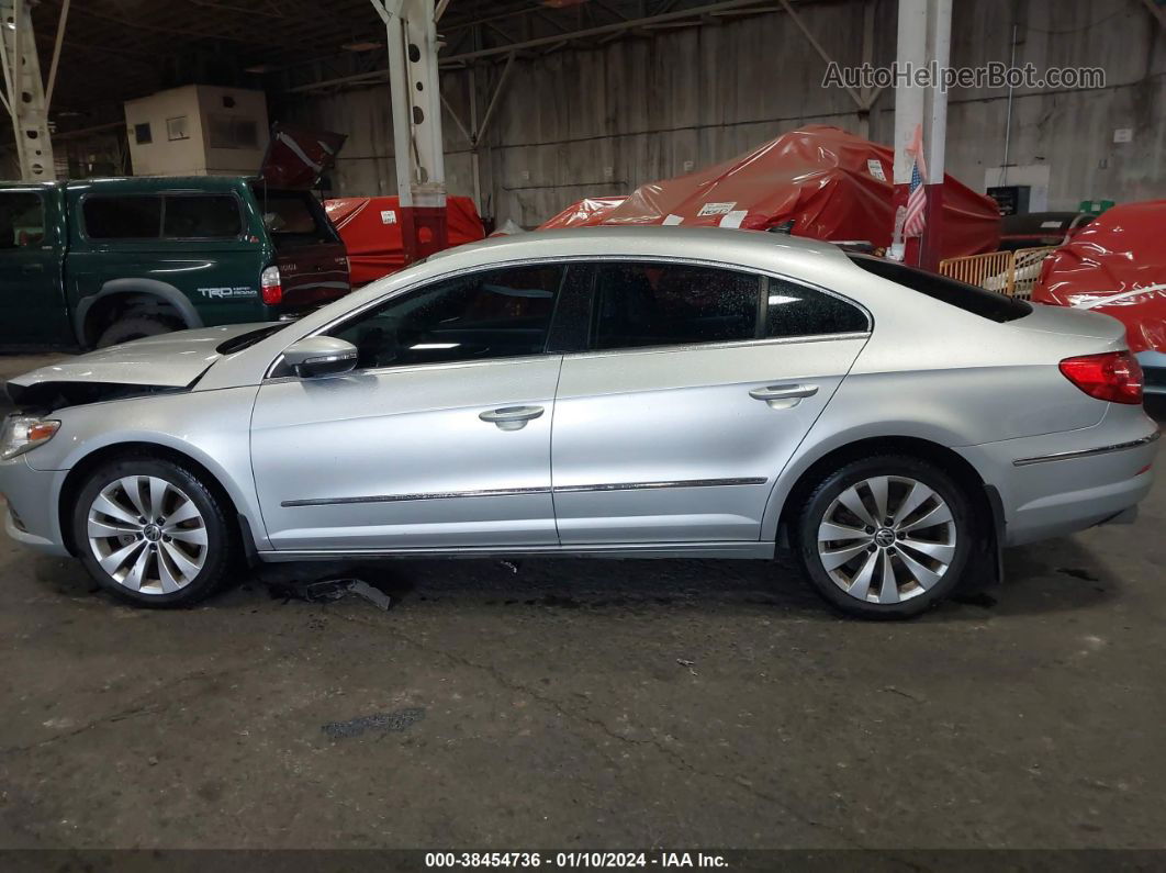 2012 Volkswagen Cc Sport Silver vin: WVWMP7AN7CE505248