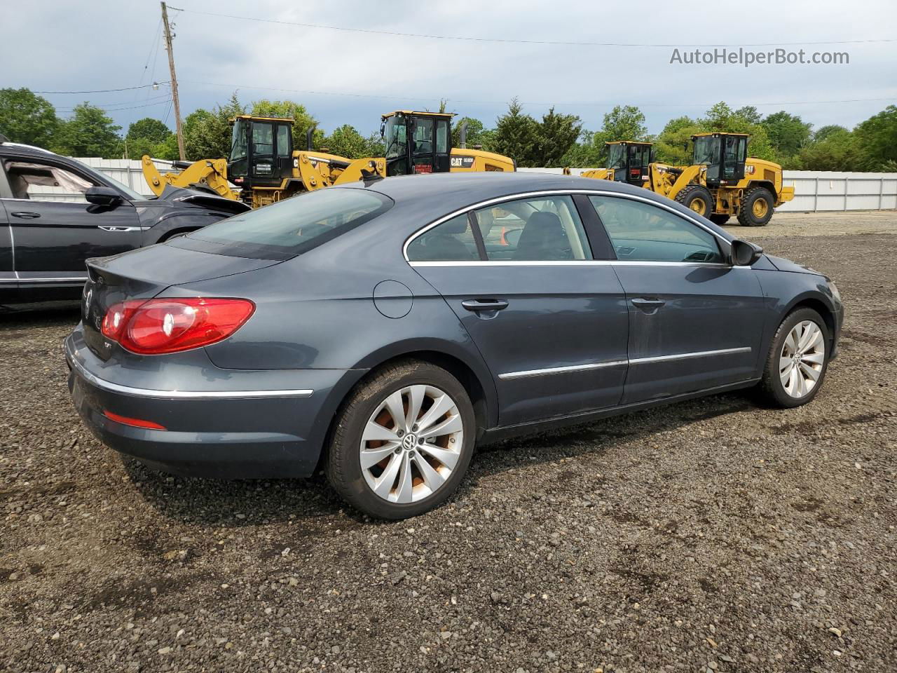 2012 Volkswagen Cc Sport Charcoal vin: WVWMP7AN7CE517206