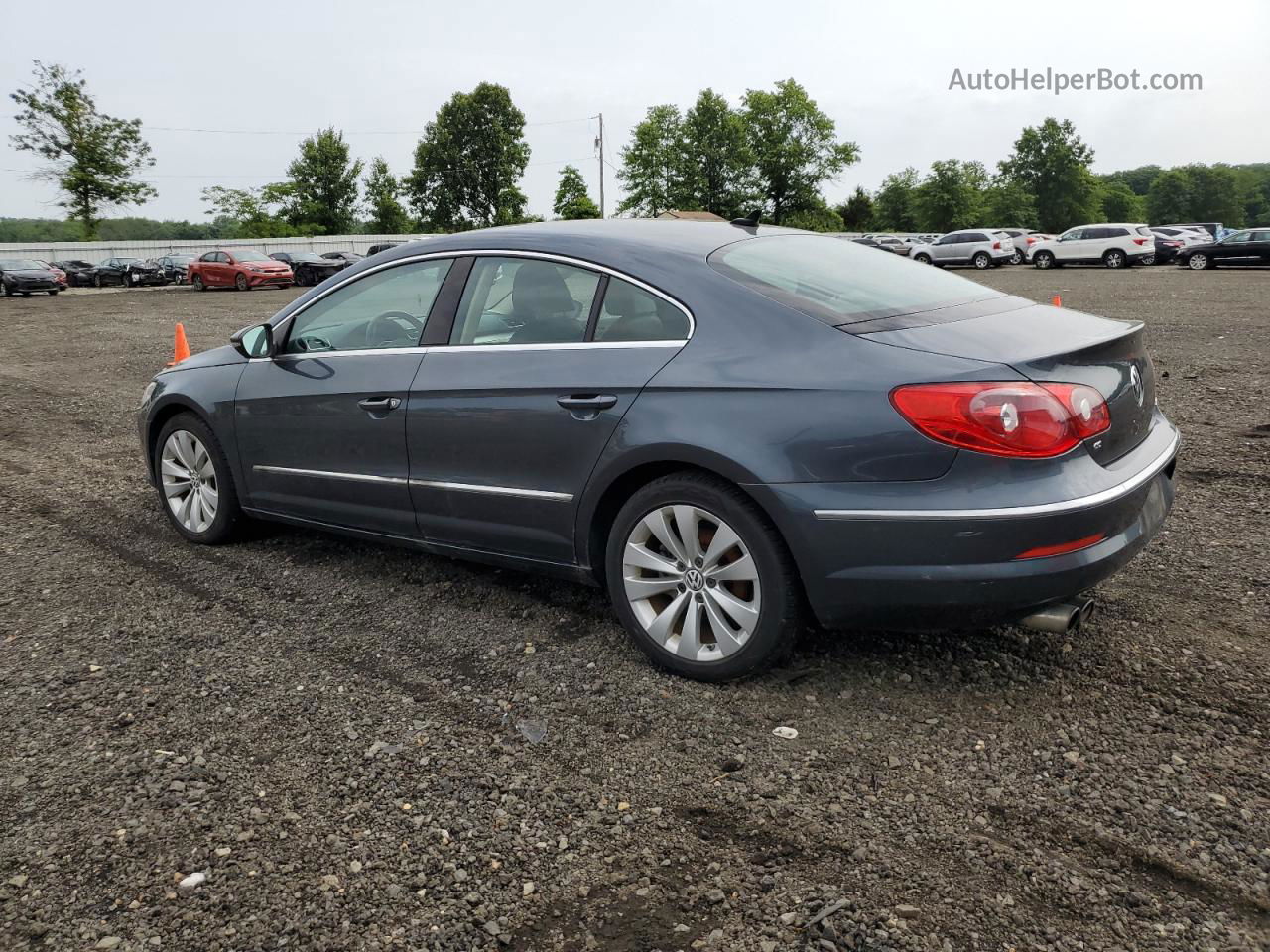 2012 Volkswagen Cc Sport Charcoal vin: WVWMP7AN7CE517206