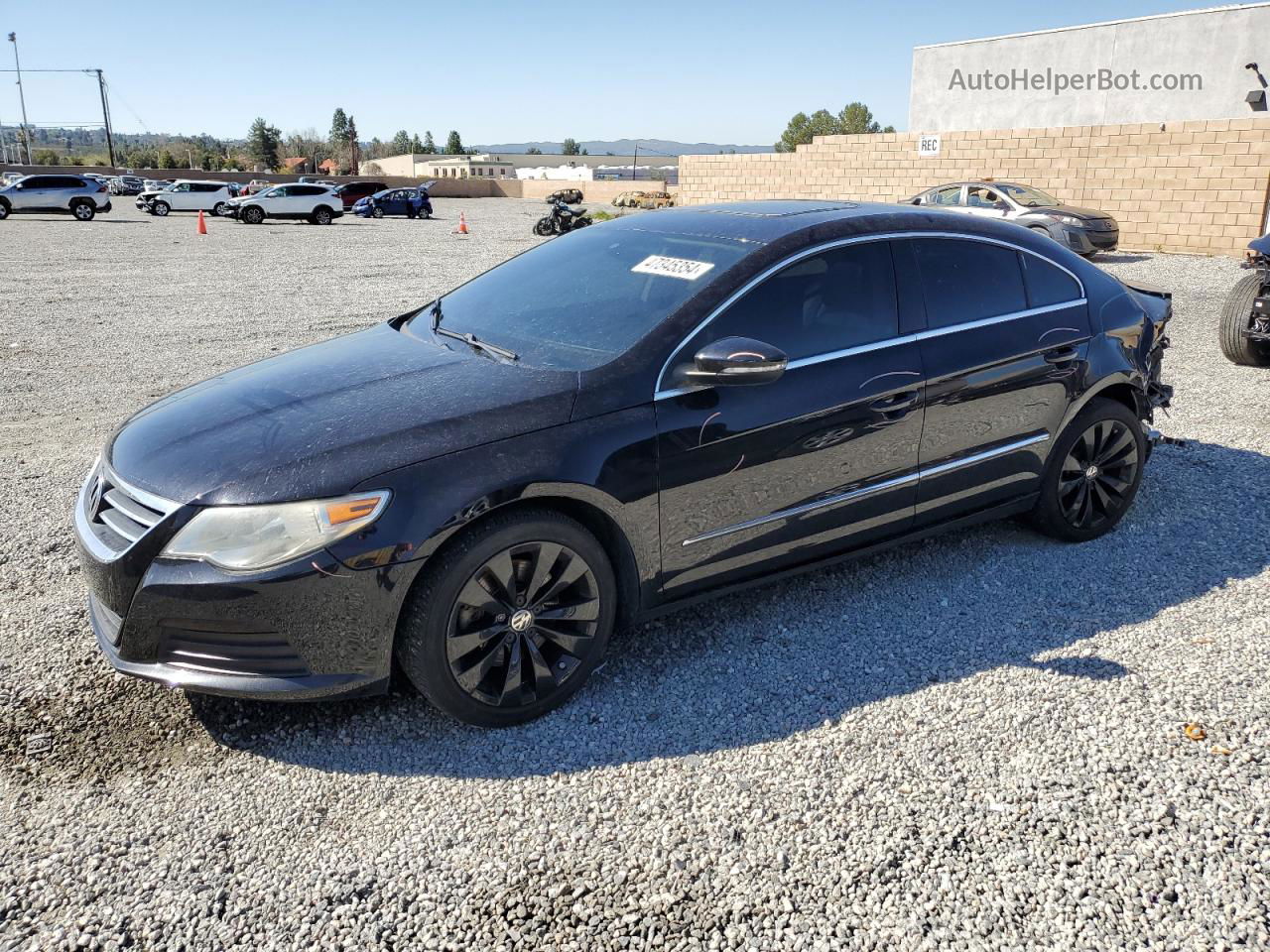 2012 Volkswagen Cc Sport Черный vin: WVWMP7AN7CE527721